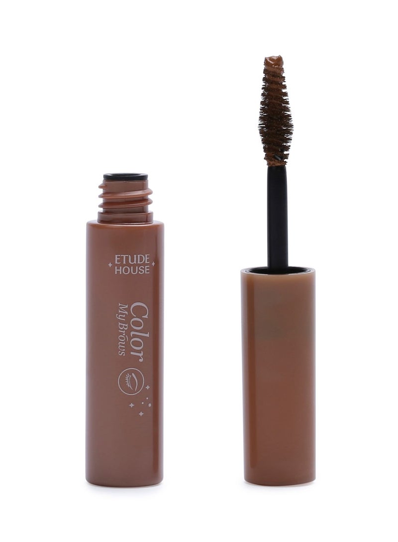 ETUDE HOUSE - Colour My Brows Eyebrow Tint 02 Light Brown - Image 1