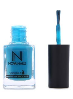 NOVA NAILS Washable Nail Polish The Blues #42  - Image 2