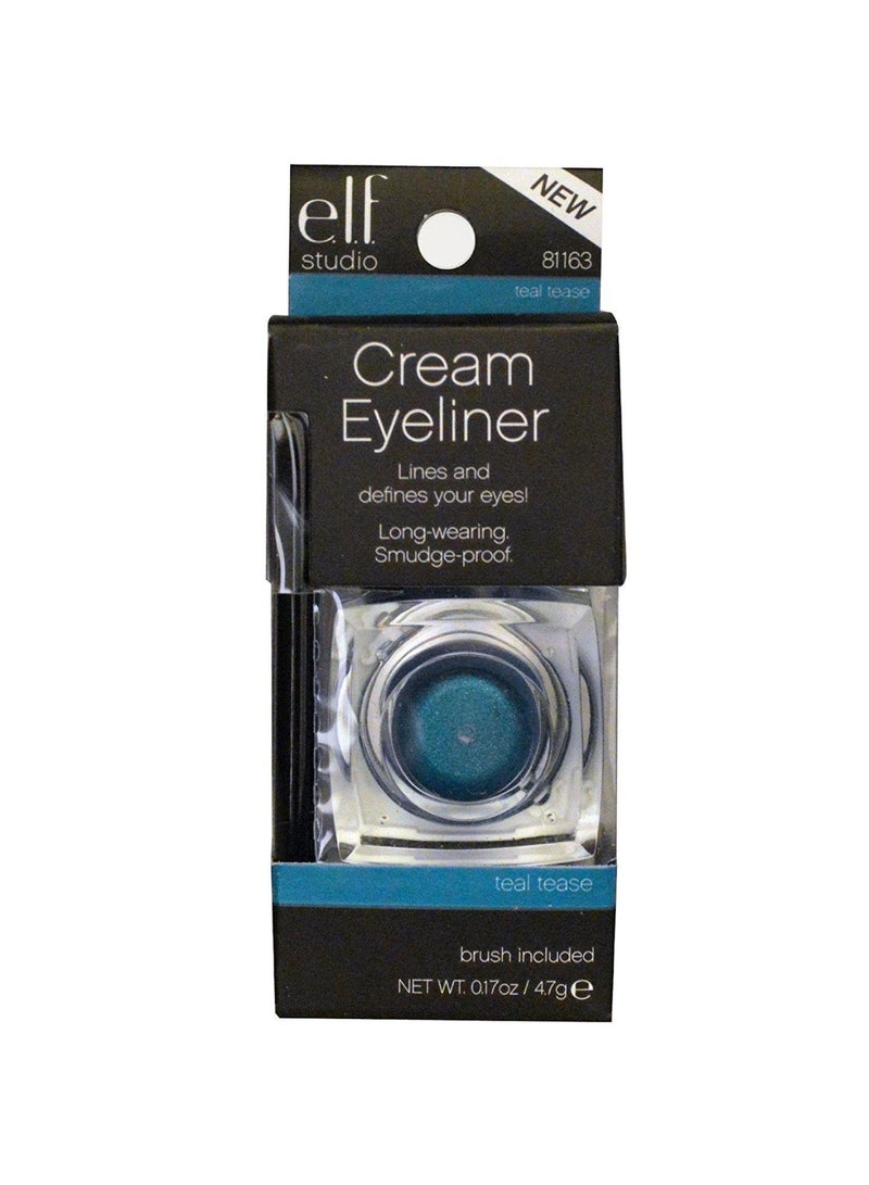 إلف كحل للعين بقوام كريمي أزرق مخضر غامق عذب - Image 2