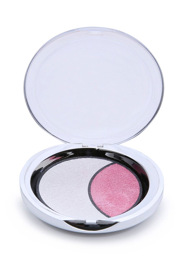 DMGM - Studio Perfection Duo Eye Shadow 36 Satin White Pink Orchid - Image 1