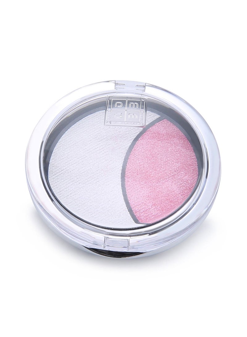 DMGM - Studio Perfection Duo Eye Shadow 36 Satin White Pink Orchid - Image 1