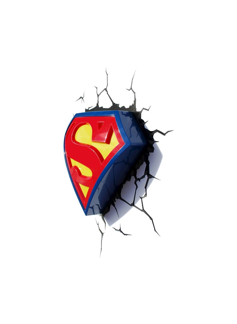 3D Light FX Superman Logo 3D Deco Light Multicolour - Image 2