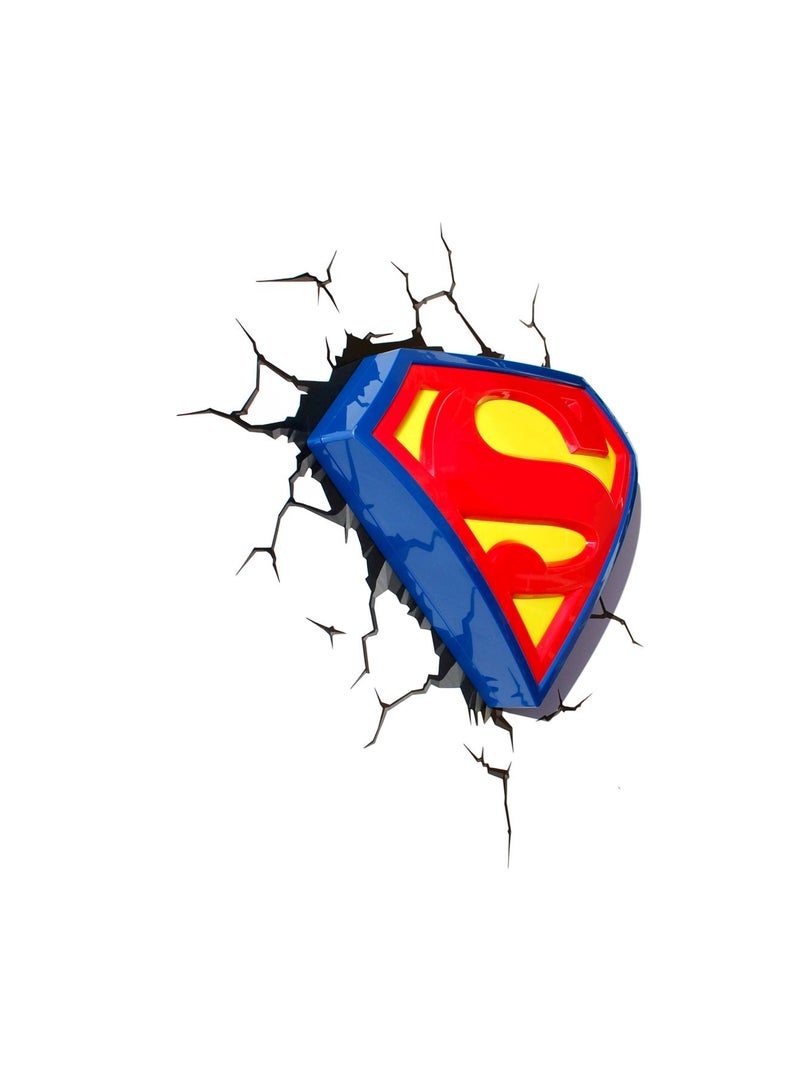 3D Light FX Superman Logo 3D Deco Light Multicolour - Image 3
