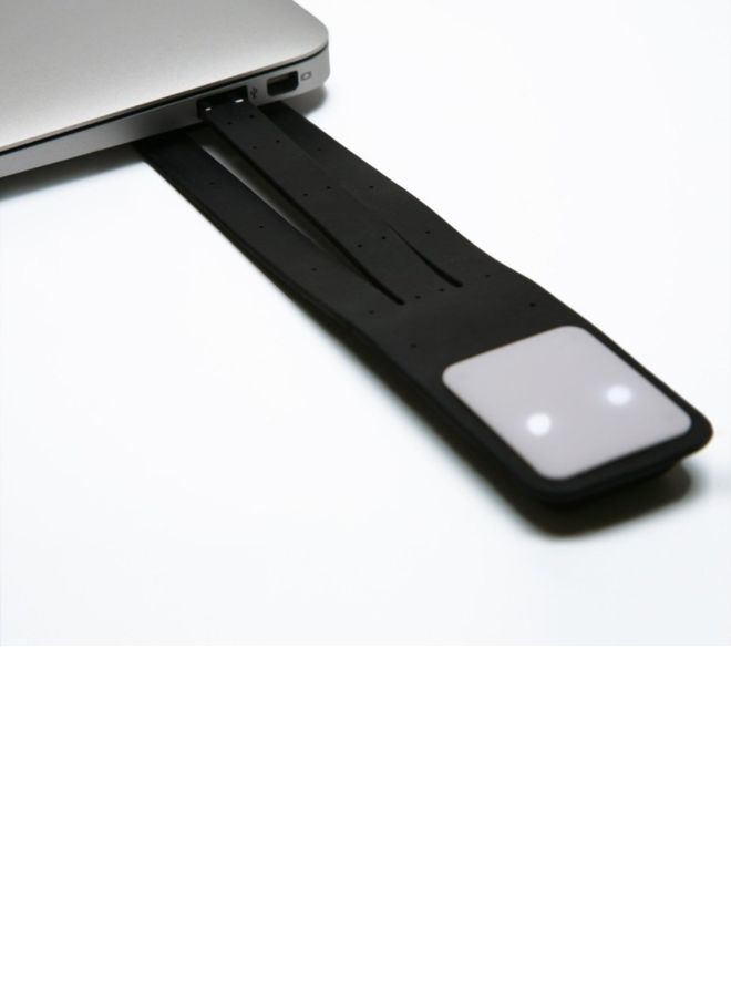 موليسكين مصباح قراءة قابل لإعادة الشحن أسود - Image 4