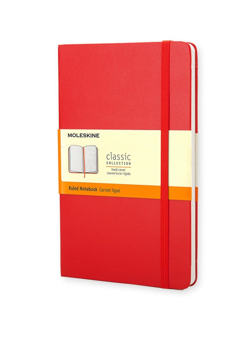 MOLESKINE Ruled Pocket Notebook Red  - Image 1