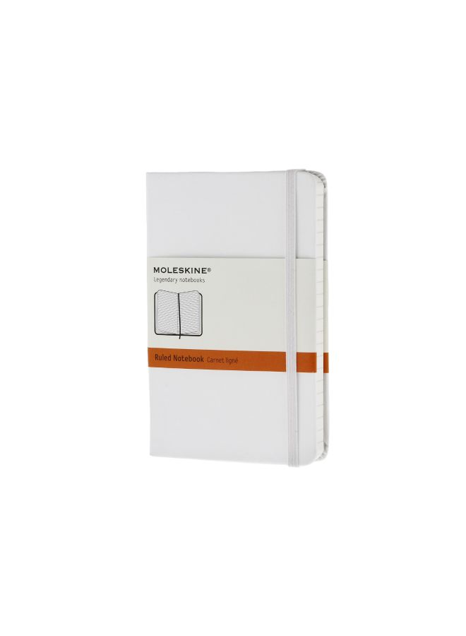 موليسكين دفتر ملاحظات قوي مسطر أبيض - Image 1