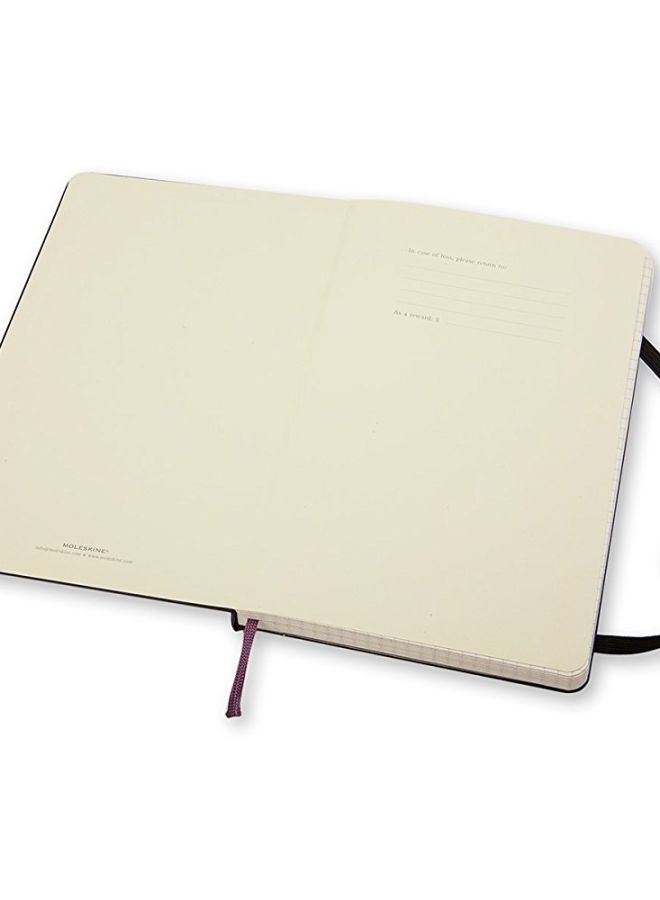 MOLESKINE Large Squared Notebook Black  - Image 2