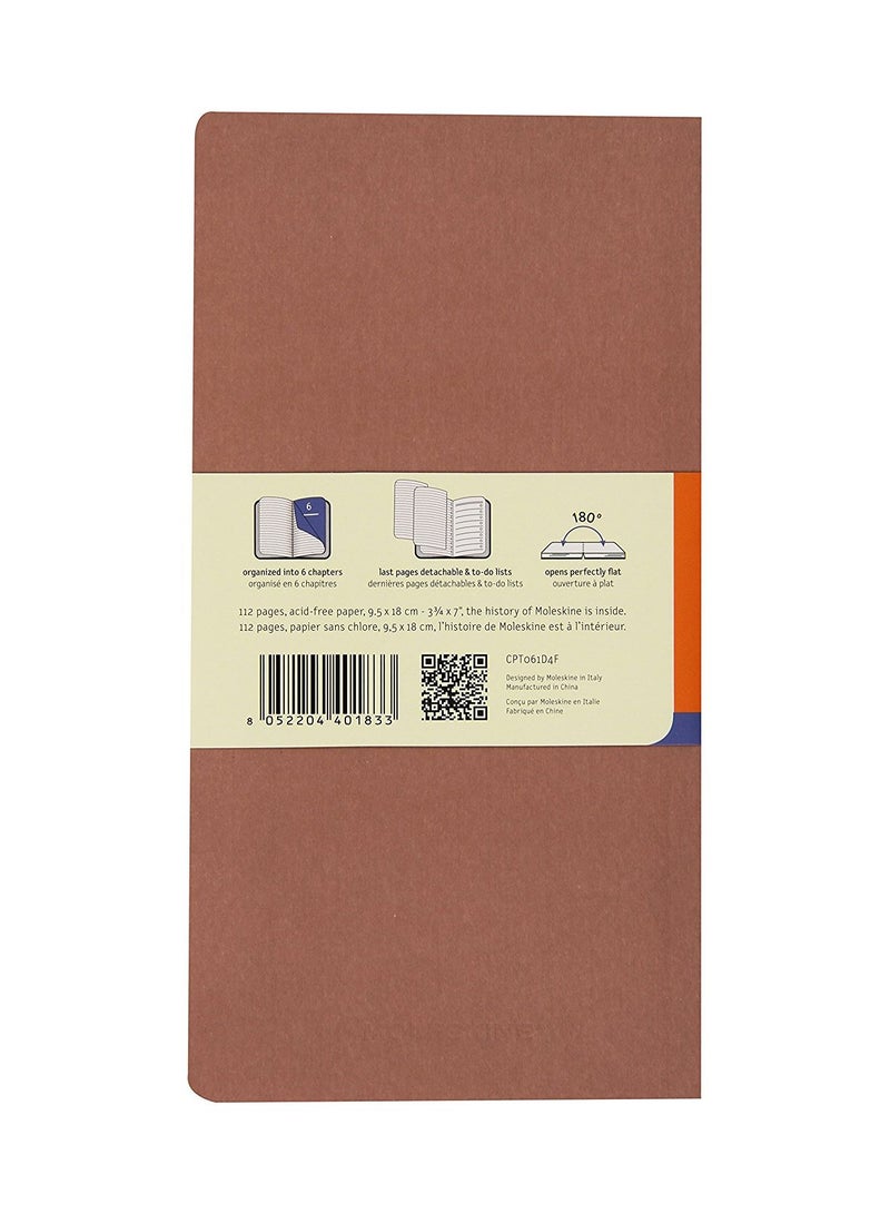 MOLESKINE Pocket Size Chapters Ruled Journal Old Rose - Image 5