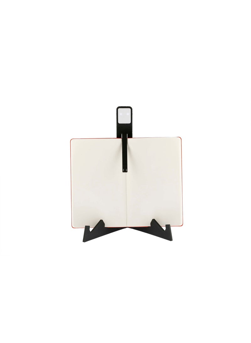 موليسكين مصباح قراءة قابل لإعادة الشحن أسود - Image 2