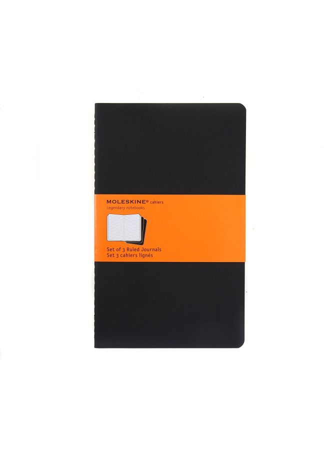 MOLESKINE Ruled Cahier Black  - Image 1