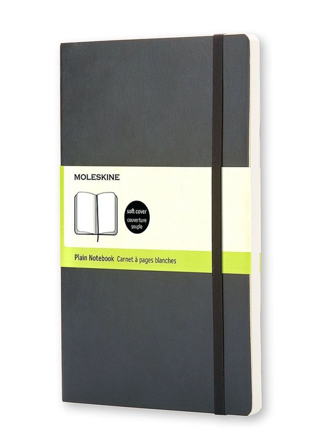 MOLESKINE Plain Notebook Black  - Image 1