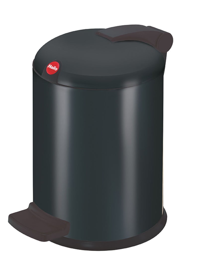 Hailo Treto Design Sanitary Bin Black 4Liters 
