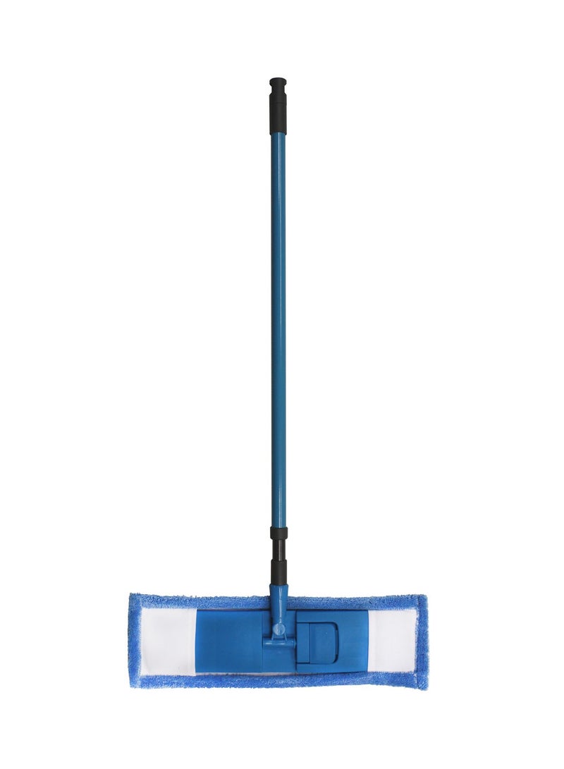 Sweany Dustmicrofiber Mop & Teles.Handle Blue 