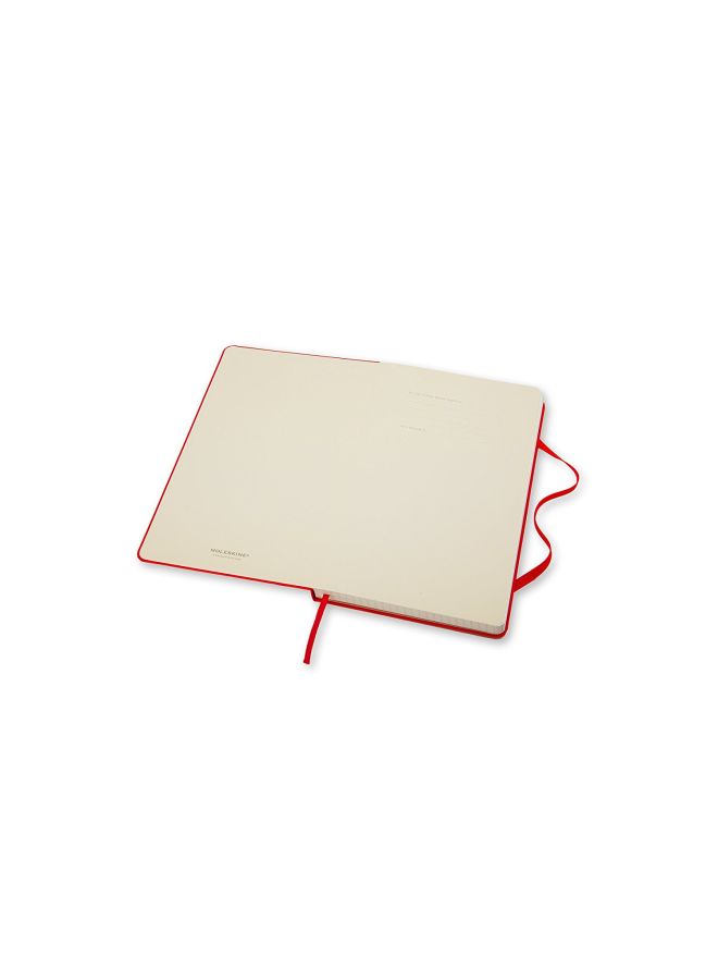 MOLESKINE - Large Squared Notebook Red - Image 1