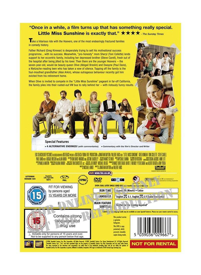 Little Miss Sunshine dvd - Image 2