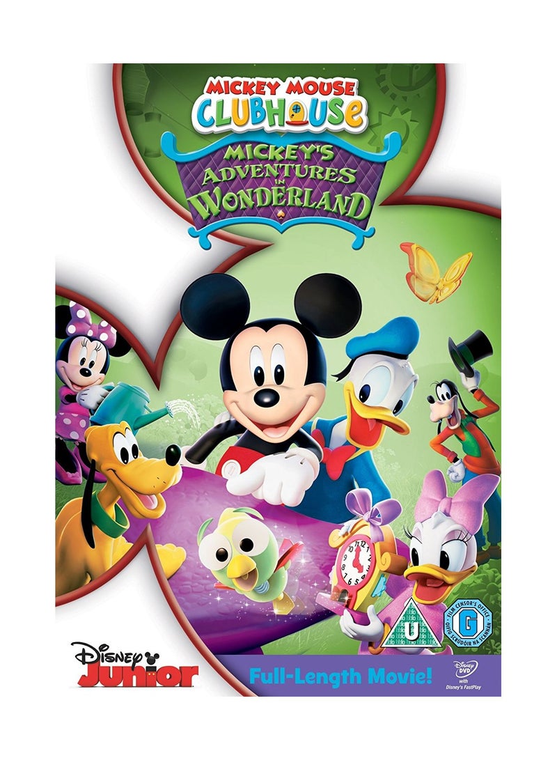 Generic Mickey Mouse Clubhouse- Mickey's Adventures In Wonderland DVD 