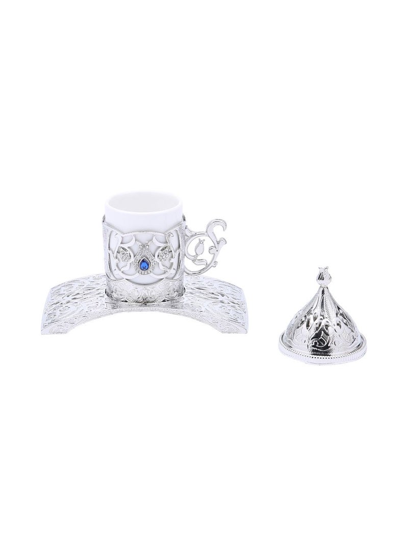 Al Jaber Cup Holder Silver/Blue  - Image 1
