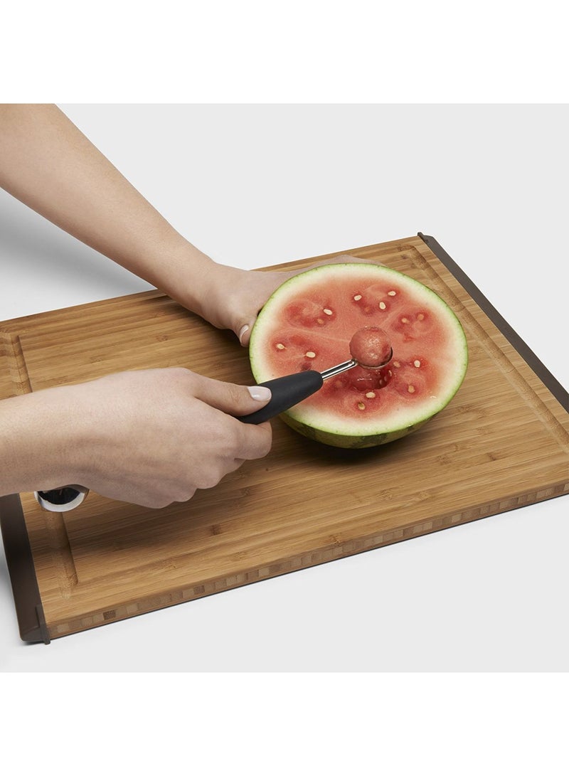أوكسو ملعقة تكوير البطيخ أسود/فضي - Image 2