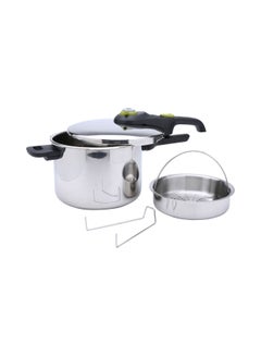 Tefal Stainless Steel Secure 5 Neo Pressure Cooker Stainless Steel 6Liters  - Image 2