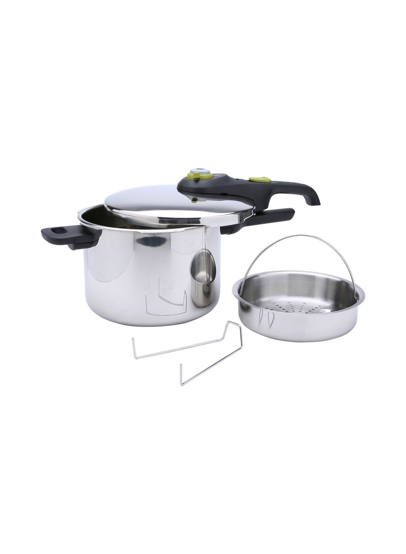 Tefal Stainless Steel Secure 5 Neo Pressure Cooker Stainless Steel 6Liters - Image 2