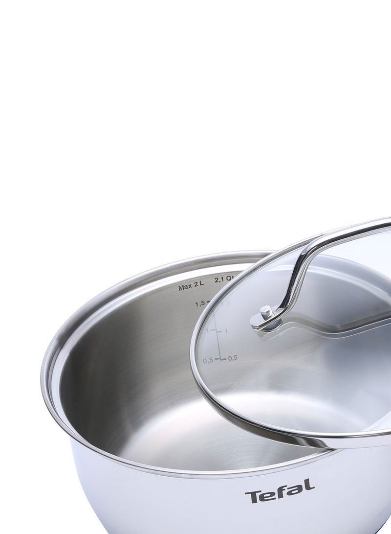 Tefal - Intuition Saucepan With Lid Black 16cm - Image 1