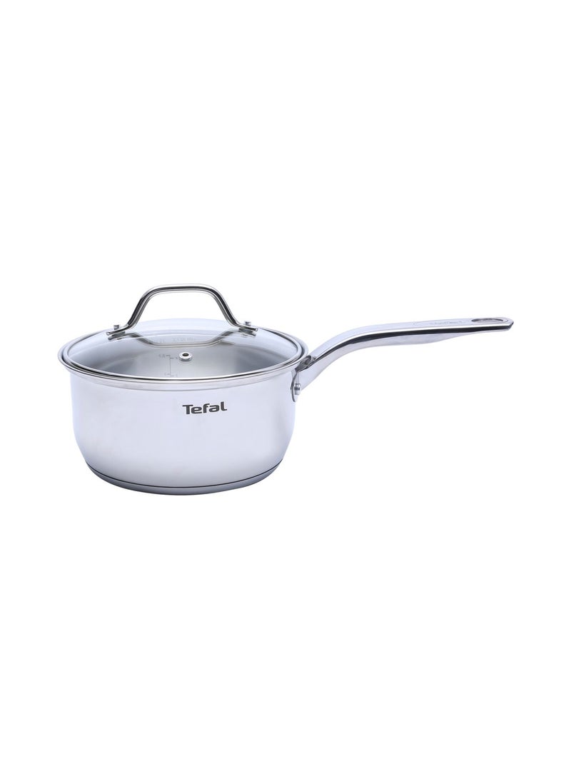 Tefal - Intuition Saucepan With Lid Black 16cm - Image 1