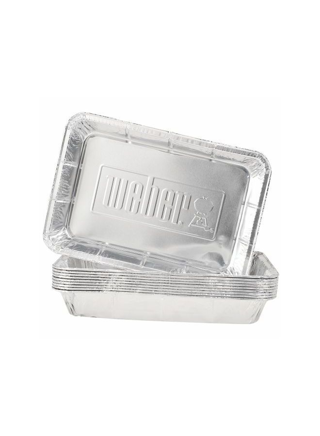 ويبر مقلاة تقطير متعددة الوظائف فضي - Image 2