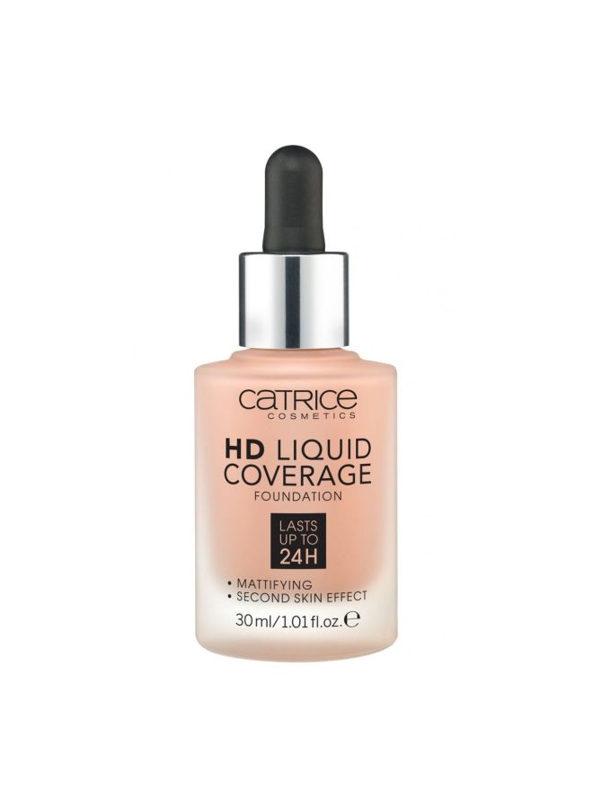 Catrice HD Liquid Coverage Foundation 040 Warm Beige  - Image 1