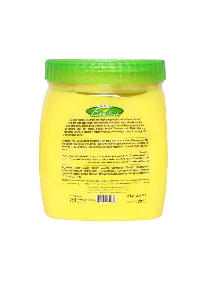 LA FRESH - Hair Mask For Brazilian Keratin 2kg - Image 1