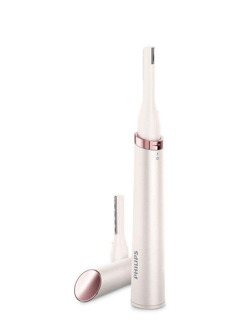 Philips Touch Up Pen Trimmer Ceramic Pearl White One Size - Image 2
