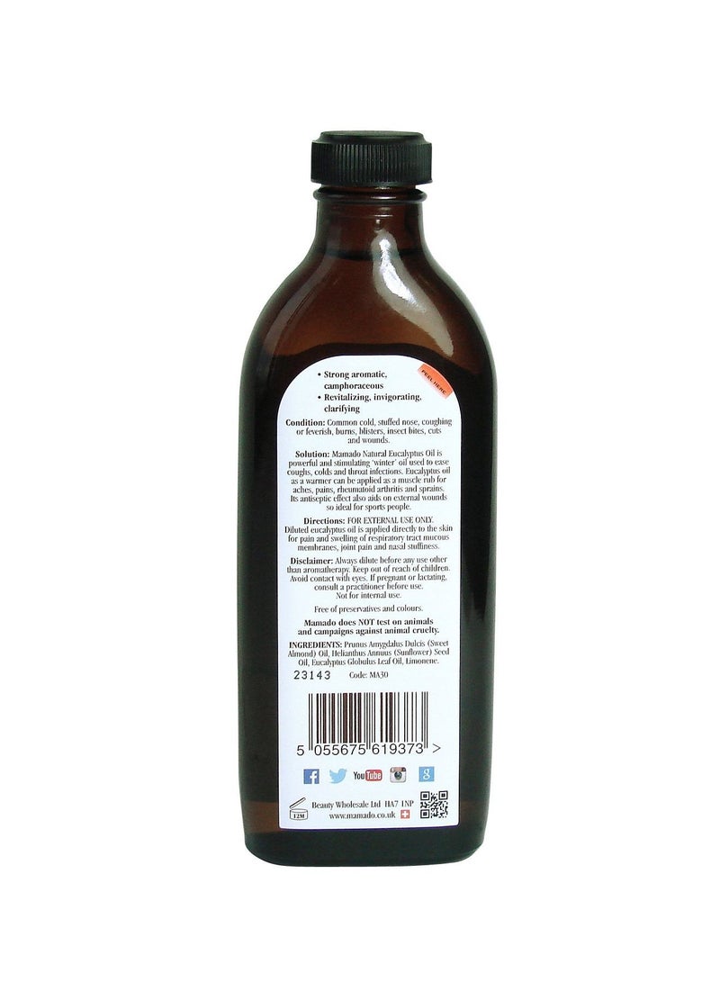 Mamado Natural Eucalyptus Oil 150ml - Image 2
