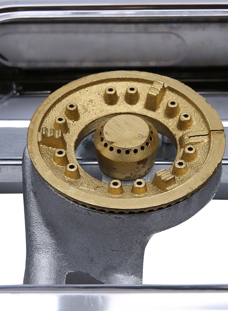 NUSHI - 3-Burner Gas Stove NS-302 Black - Image 1