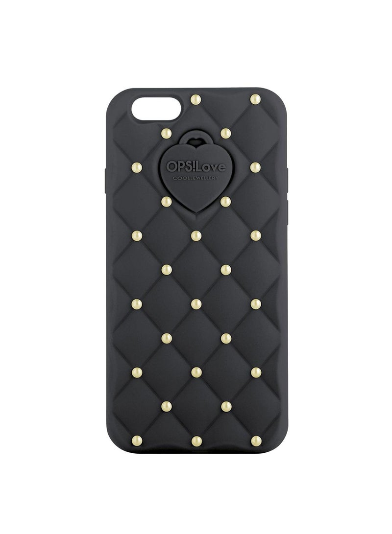 OPSOBJECTS - Mobile Cover For iPhone 6 Pearl Black - Image 1