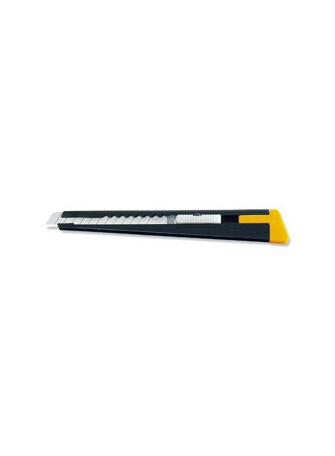 OLFA Paper Cutter Knife Black/Yellow  - Image 1