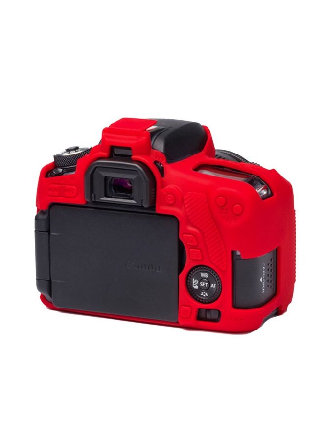easyCover - Camera Case For Canon 760D/Rebel T6s Red - Image 1