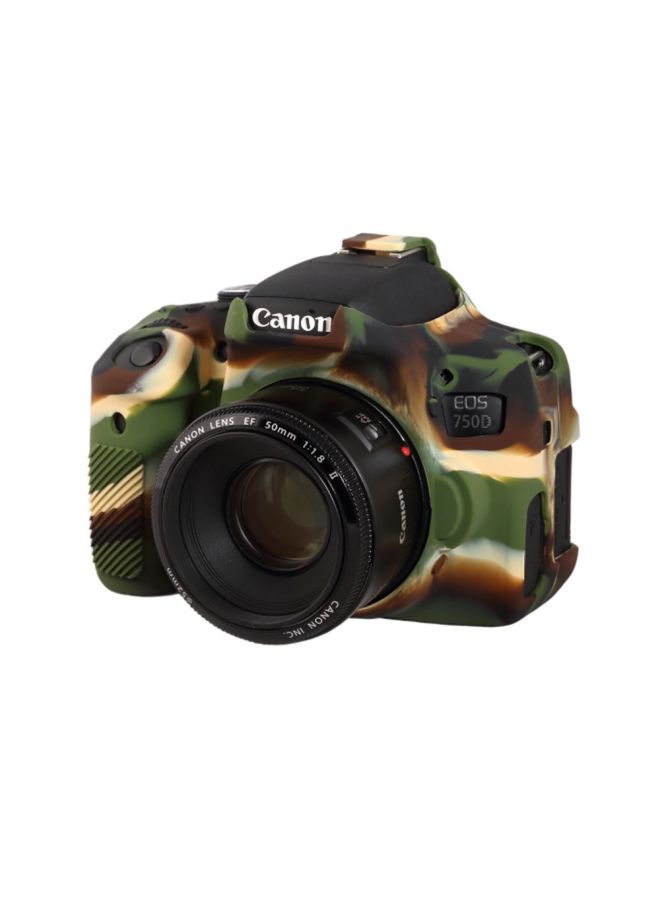 easyCover Camera Case For Canon 750D/Rebel T6i Camouflage  - Image 3