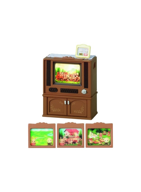 4-Piece Television Cabinet Play Set With Accessories