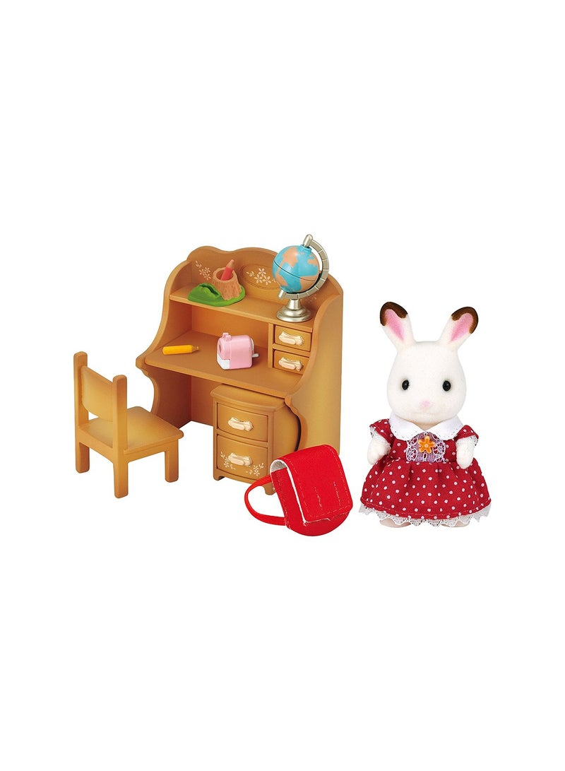 Sylvanian Families - Chocolate Rabbit Sister Set 16.5x14.5x7.4cm - Image 1