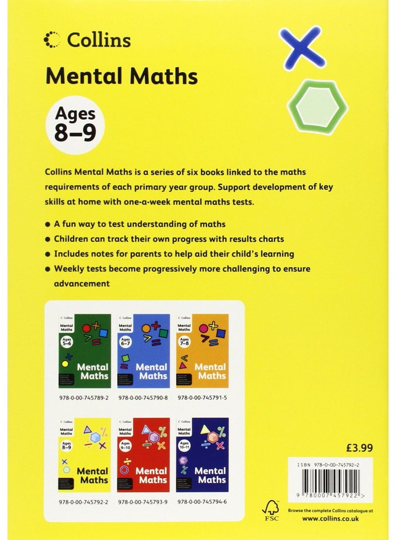Collins Mental Maths Level 4 Paperback English by Collins KS2 - 40675