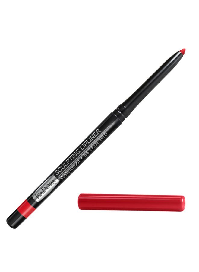 إيسادورا قلم تحديد الشفاه مقاوم للماء 64 أحمر صريح