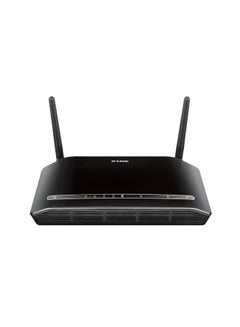 راوتر واي فاي ADSL2 2x2 مع مجموعة ريل تيك بسرعة 300 ميجابت/الثانية أبيض