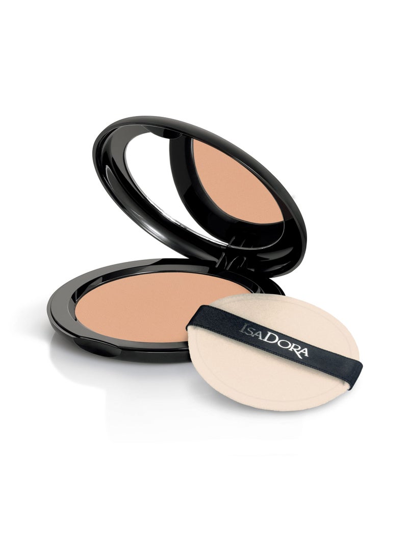 إيسادورا بودرة مضغوطة مضادة للمعان تقلل زيوت البشرة 33 كراميل غير لامع