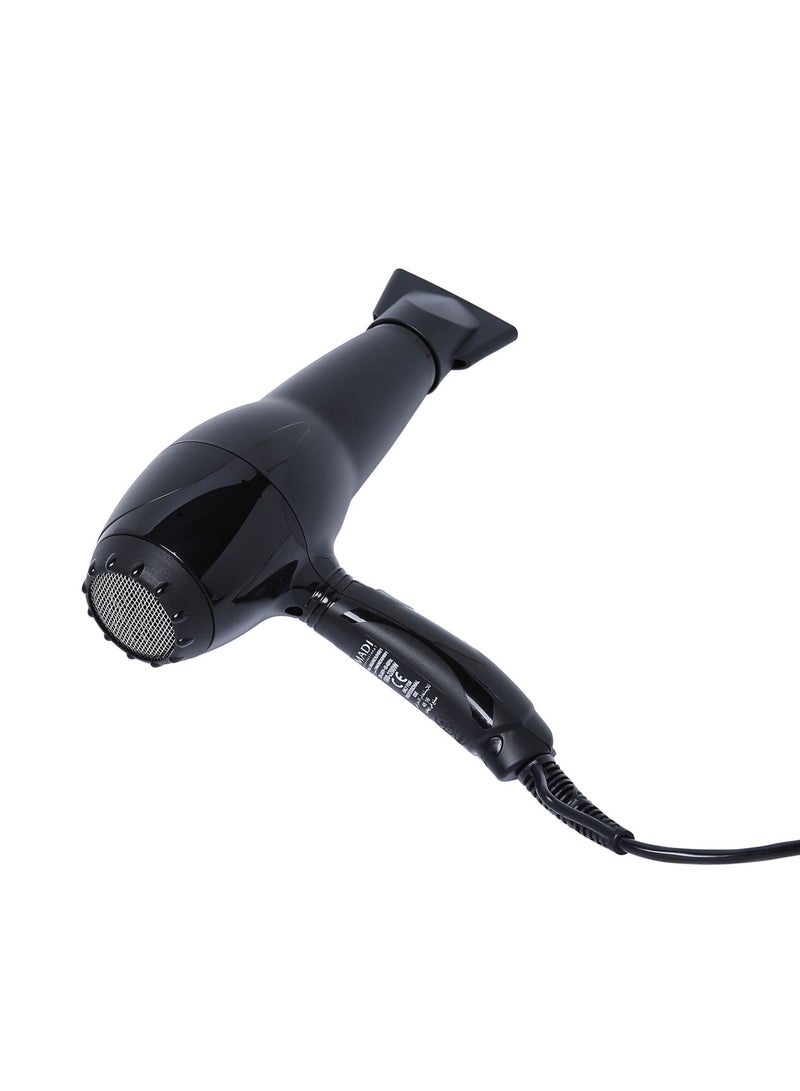 Quattro Professional Ne3 Hair Dryer Ionic Black - Image 2