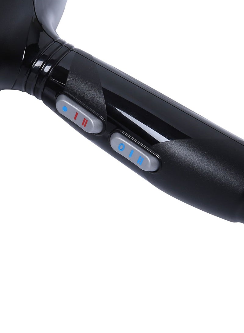 Quattro Professional Ne3 Hair Dryer Ionic Black - Image 3