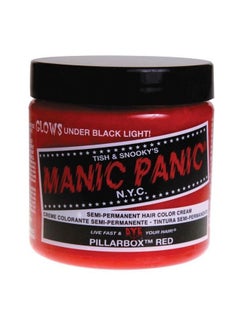 Semi-Permanent Hair Colour Cream Pillarbox Red