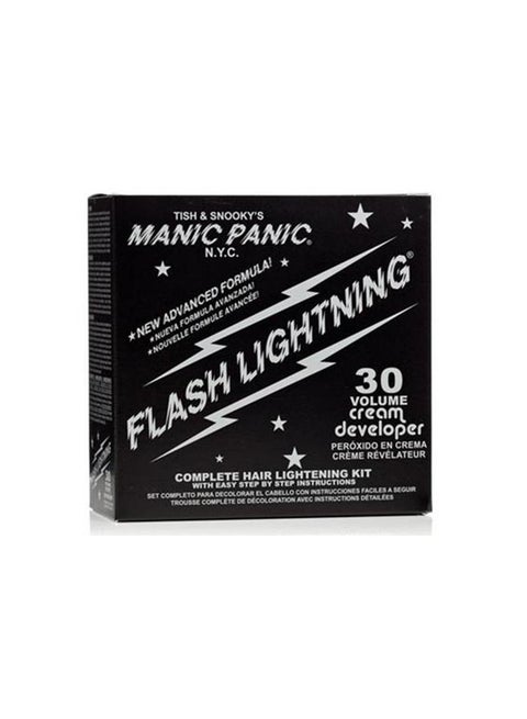 Flash Lightning Hair Bleach Kit 30 Volume Hlloween Cosplay