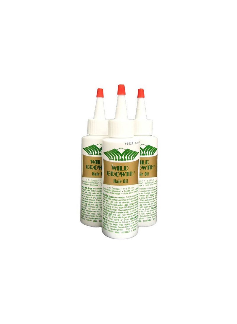 Wild Growth Pack Of 3 Hair Oil