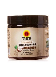 Tropic Isle Living Coconut Jamaican Black Castor Oil Hair Food Clear 