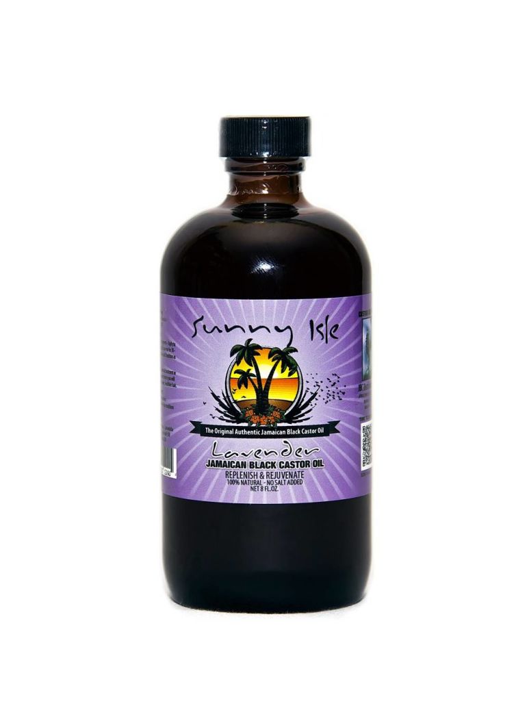 Sunny Isle Lavender Jamaican Black Castor Oil Clear