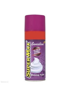 Super-Max Sensitive Shaving Foam 400ml 
